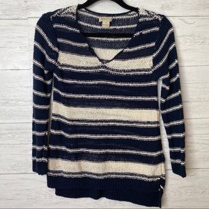 Lucky brand woven sweater